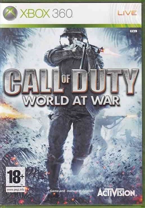 Call Of Duty World At War - XBOX Live - XBOX 360 (B Grade) (Genbrug)